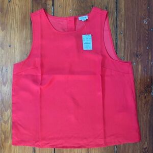 NWT red J Crew blouse